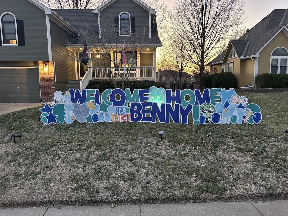 just because yard signs